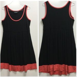 Cynthia Rowling Black and Pink Dress